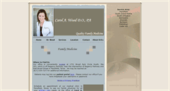 Desktop Screenshot of drcarolwood.com